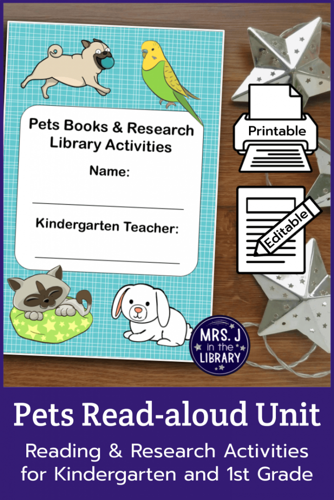 Pets Theme Fiction & Nonfiction Read-aloud Unit | Mrs. J in the Library